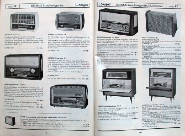 Staiger Catalog "Elektrogeraete, Haushaltsartikel, Spielwaren" 1959 Mailorder-Company-Yearbook (9692)